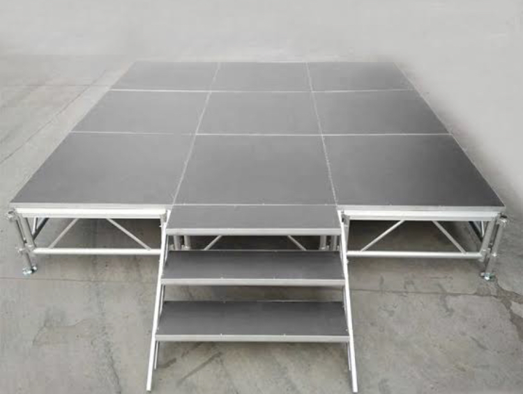 Aluminium Raised Stages