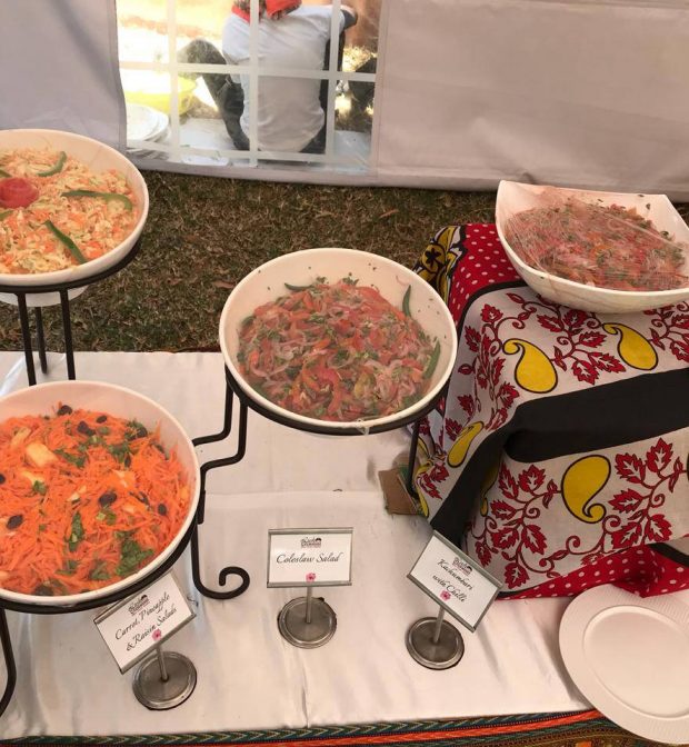 Outside catering by The Emory Allure
