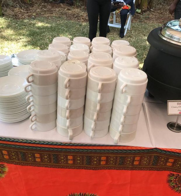 Outside catering by The Emory Allure